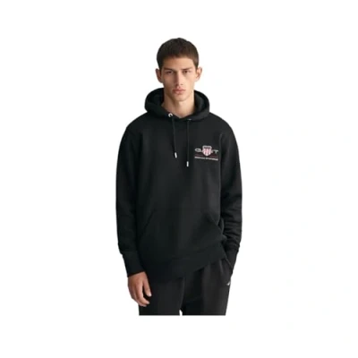 Imagen de GANT Medium Archive Shield Hoodie Sudadera, Hombre, Talla: XL, Black