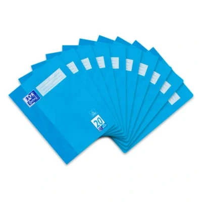 Imagen de Oxford Cuaderno (A4, diseño 20, en blanco, 32 hojas, lote de 10 unidades)