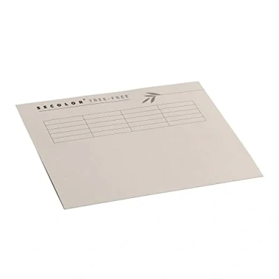 Imagen de Jalema 3863511 Pack de 10 Subcarpetas Ecológicas Simples FOLIO 226 g/m² Tree Free Secolor color Beige natural