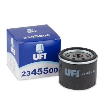 Imagen de UFI 23.455.00 Filtro de aceite M 20 X 1,5 con válvula bloqueo retorno enroscable FIAT: Multipla, Stilo Hatchback, Doblo I Familiar
