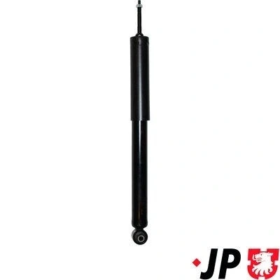 Imagen de JP GROUP 1352102600 amortiguador Eje trasero Presión de gas Monotubo Columna Espiga arriba, Anillo inferior MERCEDES BENZ: Clase A