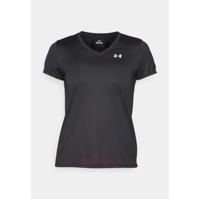 Imagen de Under Armour TECH Solid Camiseta estampada, Mujer, Talla: Large, Black/white