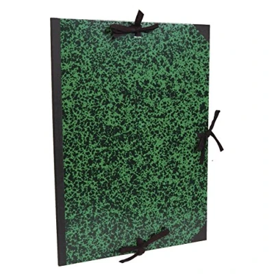 Imagen de Clairefontaine Annonay &quot;Art carpeta con lazos, verde, 75 x 105 cm
