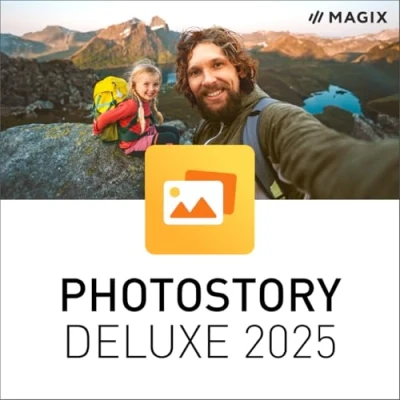 Imagen de MAGIX Photostory deluxe 2025 Memorias en movimiento editor de fotos vídeo para Windows 10/11 PC 1 licencia completa 2 dispositivos