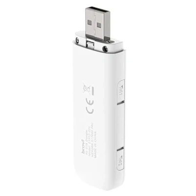Imagen de BROVI Modem Cat 4 Dongle, Acceso rápido, inalámbrico, LTE/HSPA+/HSPA/UMTS, Color Blanco