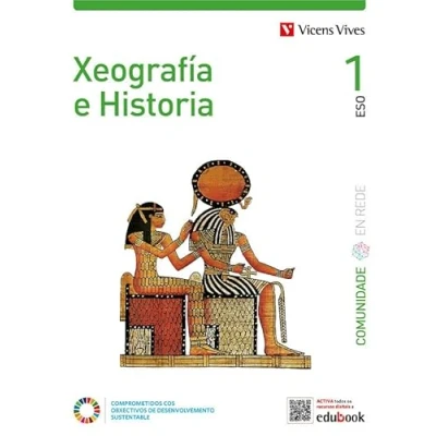 Imagen de XEOGRAFIA E HISTORIA 1 (COMUNIDADE EN REDE) 9788468273266 (COMUNIDAD RED)
