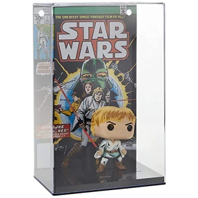Imagen de Funko Exclusivo Pop! Portada de Dibujos Animados: Star Wars Luke Skywalker