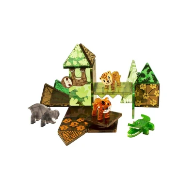 Imagen de Construcción Animales de la Jungla 25pcs