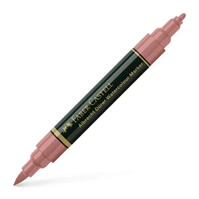 Imagen de Faber Castell 160492 Caja de 4 marcadores acuarelables A. Dürer 192. Color Rojo indio