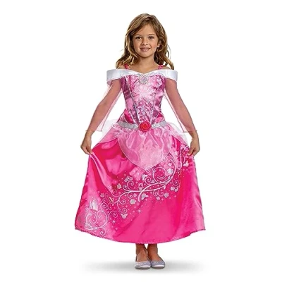 Imagen de Disguise 156039L EU Disfraz de Aurora Classic (Eu), S (5 6), 3 4