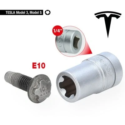 Imagen de KSTools Llave de vaso (1/4&quot;, para Tesla E10)