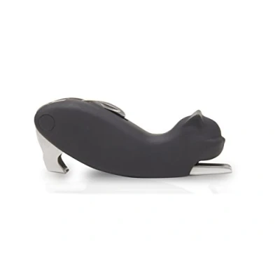 Imagen de Winkee cuchillo de camarero Miau elegante abrebotellas vino con cortador papel sacacorchos gato Corkscrew wine opener cat regalo en Navidad, cumpleaños