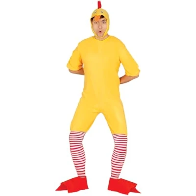 Imagen de Guirca Disfraz adulto pollito, Talla 52 54 (80596.0)