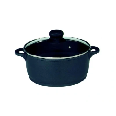 Imagen de KRÜGER Olla, Aluminio, Negro, 16 cm