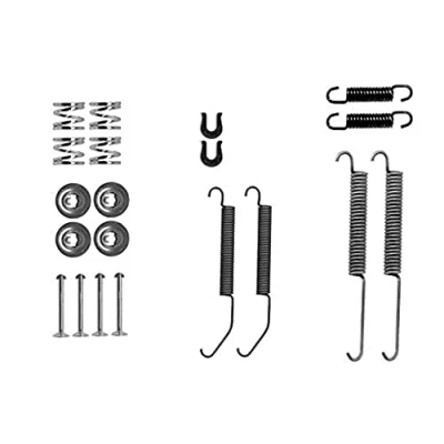 Imagen de HELLA 8DZ 355 205 851 Juego de accesorios, zapatas freno NISSAN: NV200 Furgón / Familiar, Evalia Bus