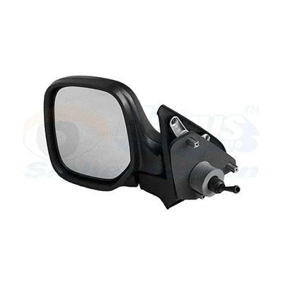 Imagen de espejo retrovisor Van Wezel 0903803 izquierda completo, convexo, ajustable desde interior, Ajuste por varillas PEUGEOT: Partner I Combispace