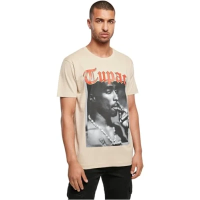 Imagen de Mister Tee Camiseta para Hombre Tupac California Love tee, Hombre, Camiseta, MT1120, Arena, XX Large