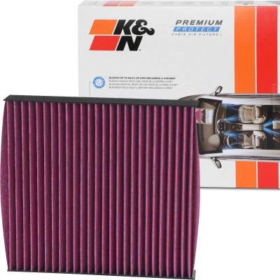 Imagen de K&amp;N Filters DVF5050 Filtro de habitáculo carbón activado 216 33 cuadrada MITSUBISHI: ASX SUV, Outlander 3, 2 SUV