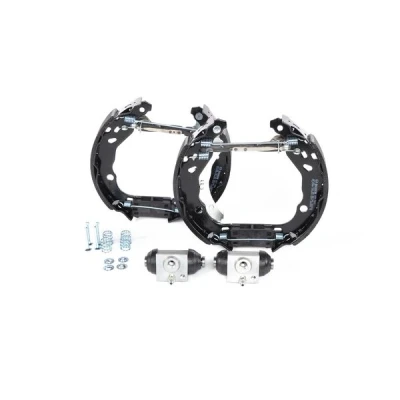 Imagen de BOSCH 0 204 114 680 Kit frenos, disco de tambor con accesorios, cilindro freno rueda CITROËN: C Elysée Berlina, PEUGEOT: 301 Berlina