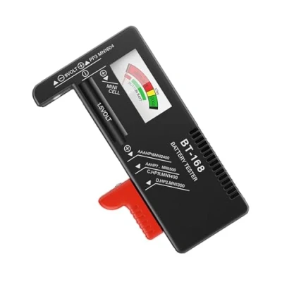 Imagen de EUZUXU Probador de la Batería, Voltaje Batería Digital Universal, para Las Baterías Célula del Botón AA, AAA, C, D, 9V, 1.5V