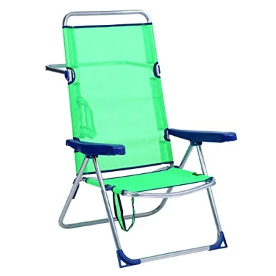 Imagen de Alco Silla Cama Playa Aluminio Respaldo Alto Color Azul Turquesa (30 1 670AZ)