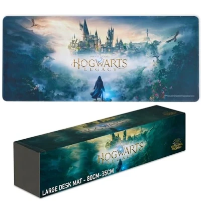 Imagen de Harry Potter Hogwarts Legacy Alfombrilla de Ratón Gaming Grande 80 x 35cm, Accesorios Escritorio
