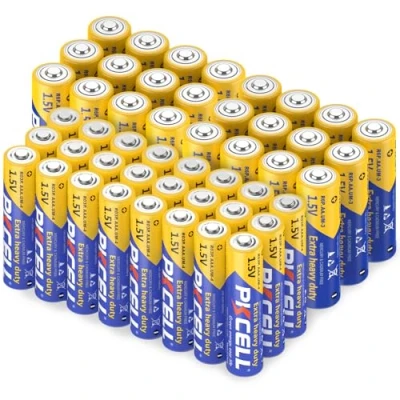 Imagen de 24 Pilas AA R6P + 12 AAA R03P de Carbono 1,5 V. PKCELL