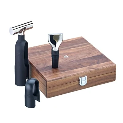 Imagen de Wmf 662856040 Sommelier Vino Set, Plástico, Negro
