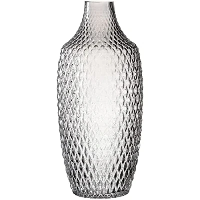 Imagen de LEONARDO HOME 18679 Poesia Jarrón 30 cm, Cristal, Color Gris