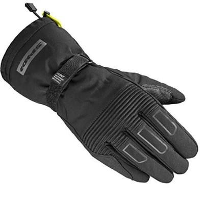 Imagen de SPIDI, WINTERTOURER Guante de moto para hombre invierno, color negro, impermeable, transpirable y cortavientos, ideal bajas temperaturas, compatible con pantallas táctiles