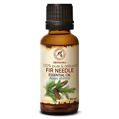 Imagen de Aceite Esencial de Aguja Abeto 30ml Abies Sibirica Aroma Navidad Coníferas para Sauna Cuidado Cuerpo Bienestar Masaje Difusor Fragancia en Habitación