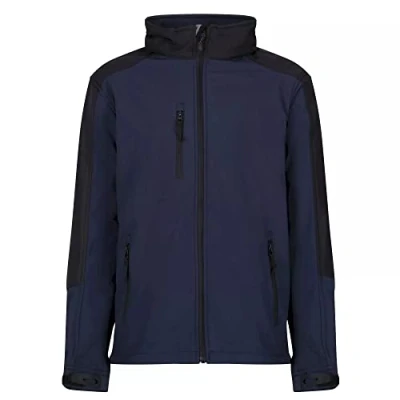 Imagen de Regatta Hydroforce Waterproof &amp; Breathable Hooded 3 Layer Softshell Jacket Soft Shell, Hombre, Classic Red/Black, L