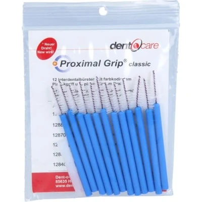 Imagen de Proximal Grip Classic Cepillos interdentales azul cónico 0,95mm 12 piezas