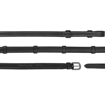 Imagen de Dyon Double bridle reins leather stops