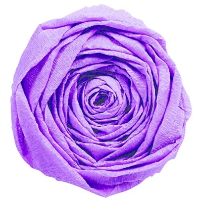 Imagen de Clairefontaine Maildor Rollo de papel, 75% Papel Crepe, malva, 2,50 x 0,50 m, 10 unidades, hojas