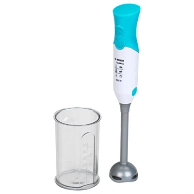 Imagen de Theo Klein Batidora de Mano Bosch I Réplica Seguridad Varillas giratorias Vaso medidor Dimensiones: 8 cm x 27,5 Juguetes para niños a Partir 3 años, Color, Medium (9532)