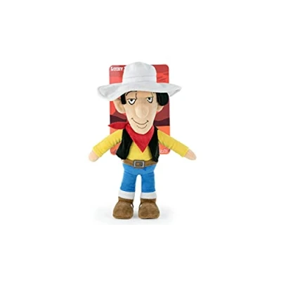 Imagen de Lucky Luke Peluches de los Protagonistas Joe Dalton, Luke, Rantanplan 26 32cm Edición Coleccionista Calidad Super Soft (32cm, Luke)