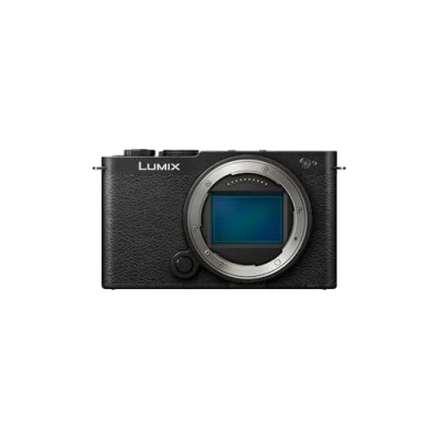 Imagen de Panasonic Lumix DC S9E K Cámara para Vlog con Fotograma Completo y Puerta Abierta sin Espejo, 24,2 MP, Vídeo 6K/4K, PDAF 779 Puntos, Estabilización Imagen, Angulo Libre, WiFi 5 GHz, Negro, Cuerpo