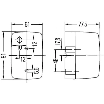 Imagen de HELLA 2BM 002 652 051 Piloto intermitente adicional