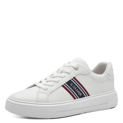 Imagen de s.Oliver Zapatillas Bajas para Mujer 5 23609 43, Blanco, 41 EU