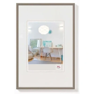 Imagen de walther design KV684D New Lifestyle marco de plástico, 59,4x84 cm DIN A1, acero