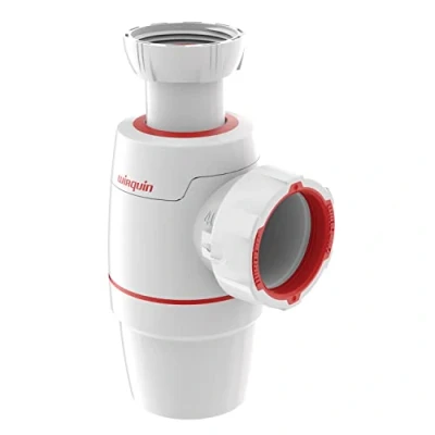Imagen de Wirquin 30722140 Sifón de fregadero Neo, blanco