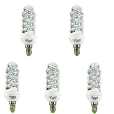 Imagen de Bombilla LED Mini Espiral E14 11W Luz Fría (6500K)(Pack5)