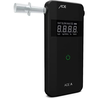 Imagen de ACE A Alkotester alcoholímetro digital con sensor electroquímico y funcionamiento 1 botón
