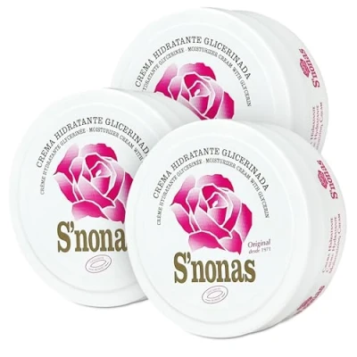 Imagen de Crema Hidratante Glicerinada para Manos 3 x 200 ml Hidrata, Repara, Absorbe Rápidamente y deja la Piel Suave