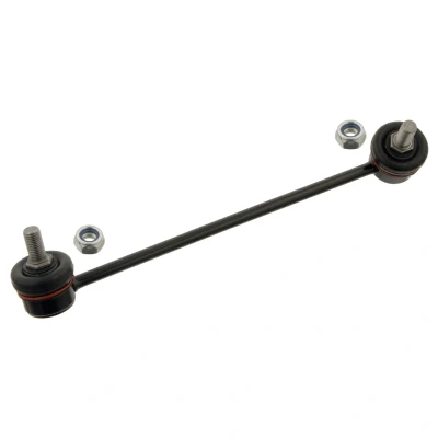 Imagen de febi BILSTEIN 31192 Bieleta de suspensión Eje delantero, derecha 240 M10 x 1,25 Plus con tuerca autofijadora, Acero negro