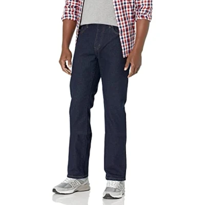 Imagen de Amazon Essentials Vaqueros Acampanados de Corte Ajustado Hombre, Lavado Suave, 28W / 30L
