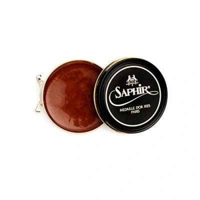 Imagen de Saphir Sillín Asiento SAVON Dough DE LUXE oz di. &#039; o cognac brown, 50