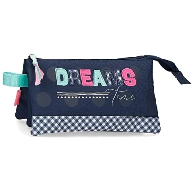Imagen de Movom Dreams time Estuche Triple Azul 22x12x5 cms Poliéster