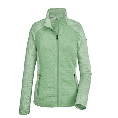 Imagen de killtec Women&#039;s Chaqueta elástica con cuello alzado/chaqueta polar KOS 68 WMN FLX JCKT, mint, 36, 39134 000